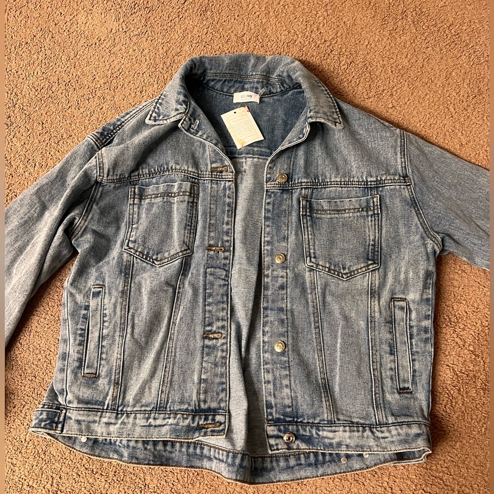 Never worn BluIvy jeans jacket